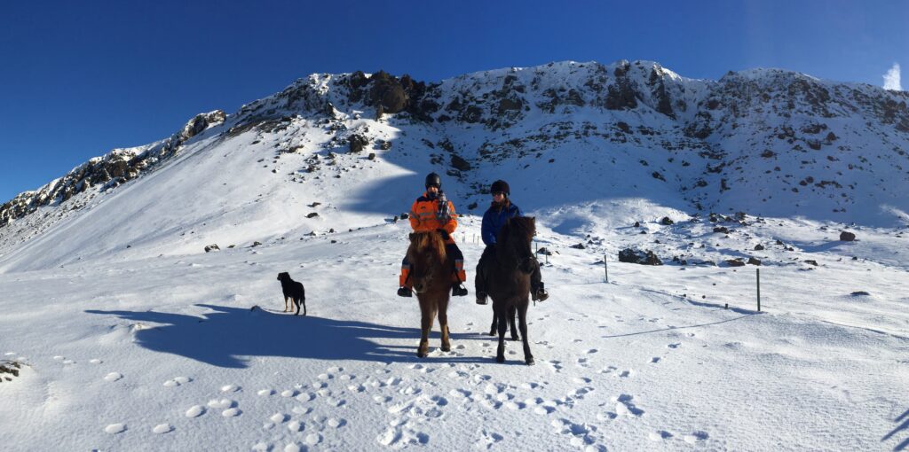 Dr. Martinez patient Anne  visiting Iceland.